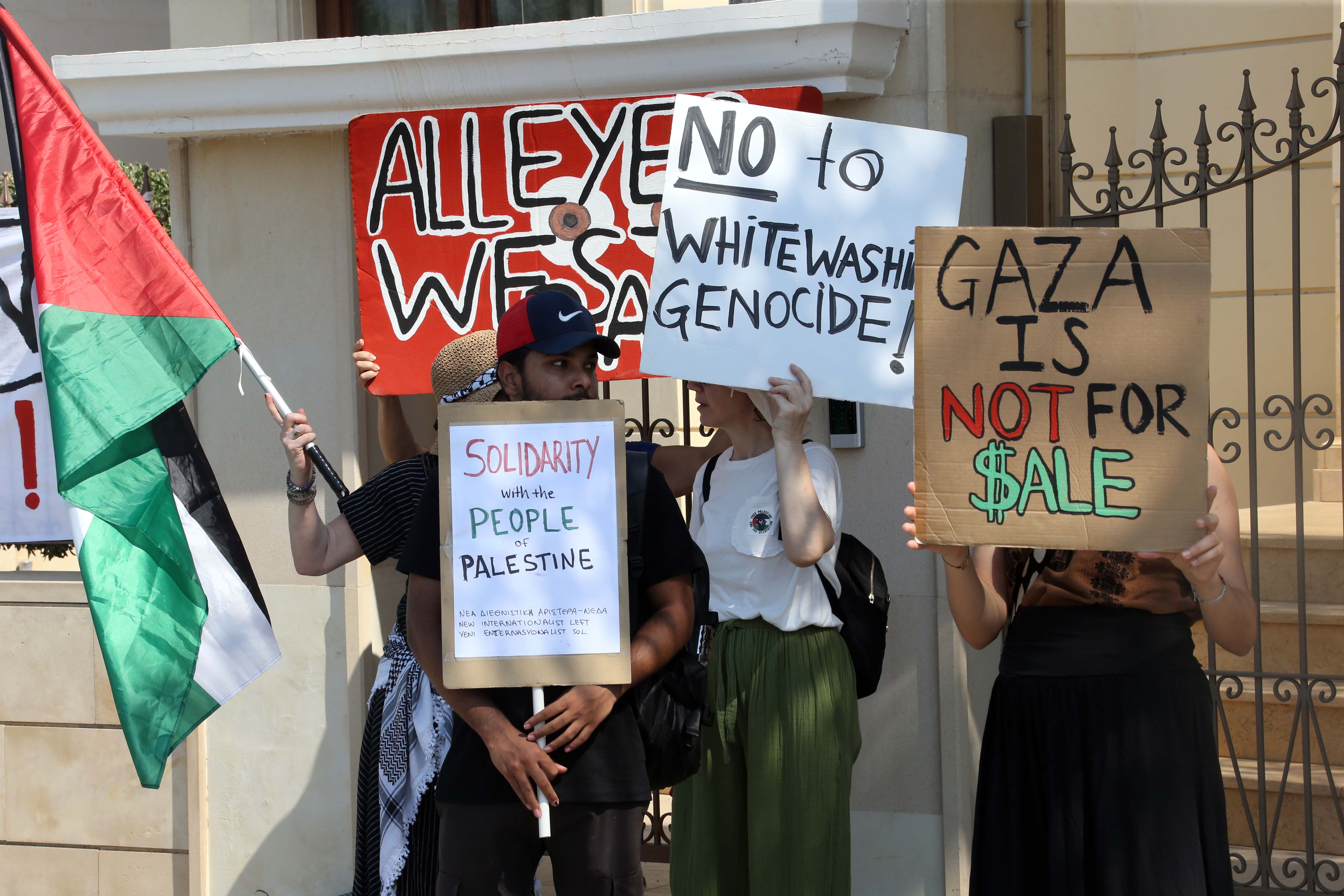 image Gaza demo: The horrors &#8220;next door&#8221;
